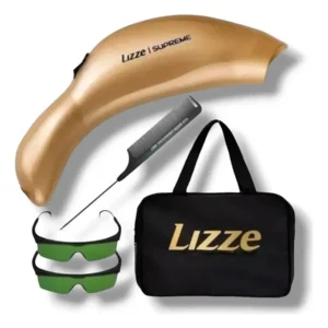 Photon Lizze Supreme terapia capilar luz fotónica alisado con estuche y lentes de seguridad.