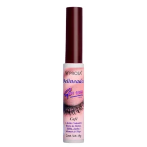 Delineador Clásico Café Prosa 10g con color profundo y aceites naturales