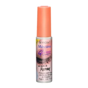 Rímel con aceite de Mamey Prosa 14g en color negro, máscara de pestañas nutritiva