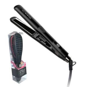 Plancha Velox y Cepillo de pinza con alaciadora de cabello MQ Professional y cepillo para planchar pelo